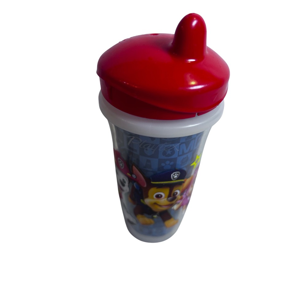 Playtex Sippy Cup 9oz Blue Paw Patrol Insulated Hard Spout Kids